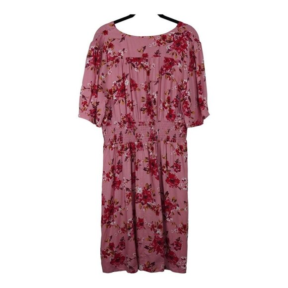 NWT Time And Tru Womens Floral Dress Size XXL - Picture 2 of 10